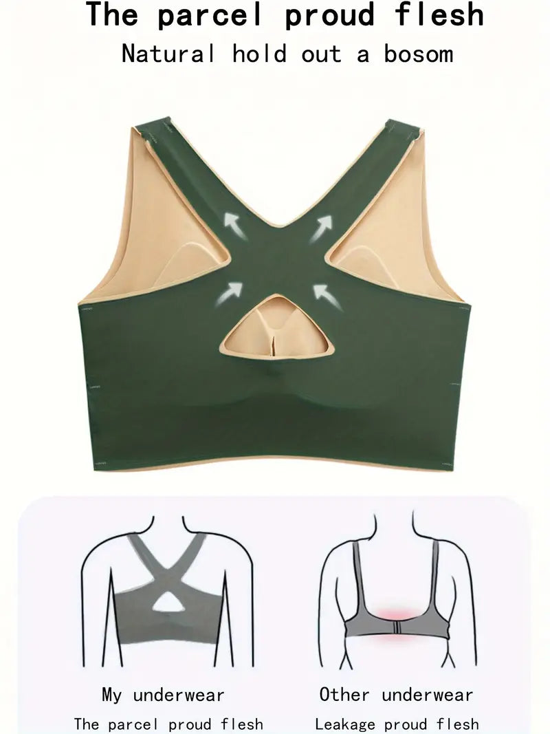 Posture Corrector Cross Front-Closure Women Bra Soft and smooth for Girls & Women