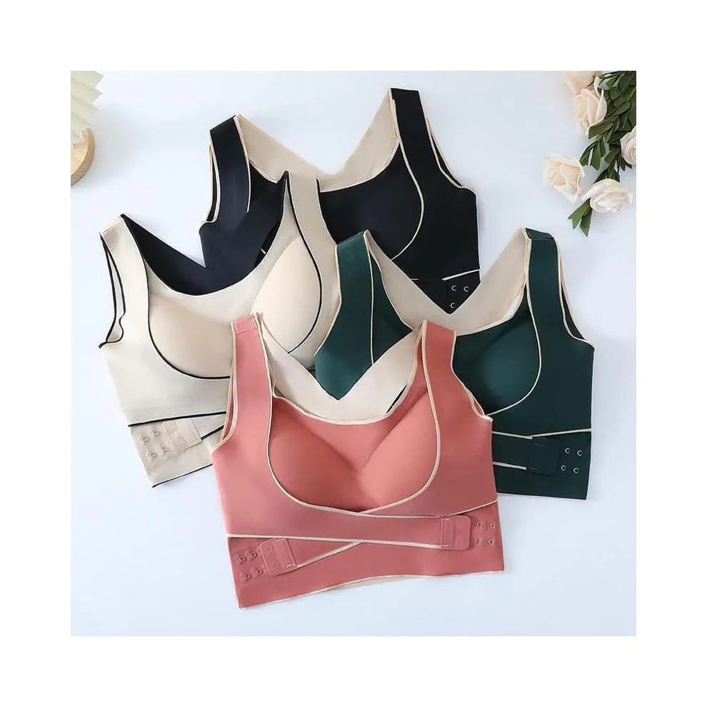 Posture Corrector Cross Front-Closure Women Bra Soft and smooth for Girls & Women